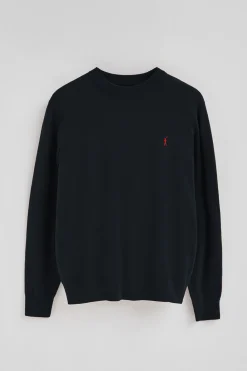 Polo Club Pulls|Packs*Lot de trois pulls en laine mélangée noir, bleu marine et marron chiné pour homme avec broderie Rigby Go Multicolore