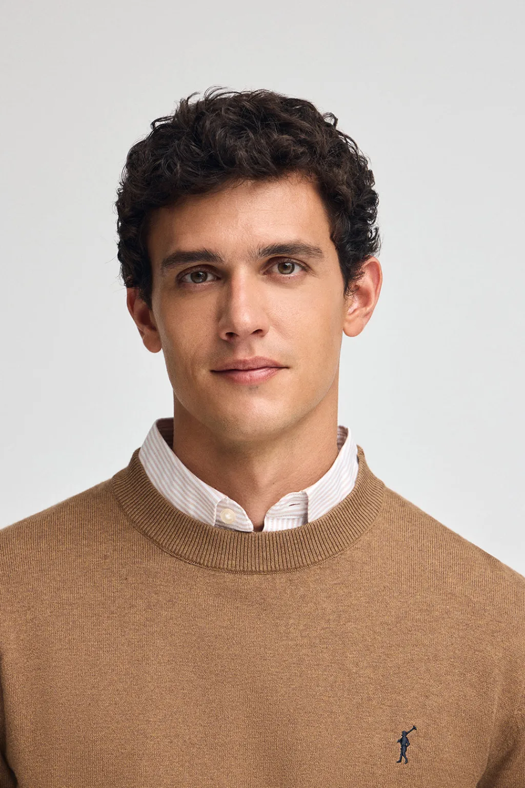 Polo Club Pulls|Packs*Lot de trois pulls en laine mélangée noir, bleu marine et marron chiné pour homme avec broderie Rigby Go Multicolore