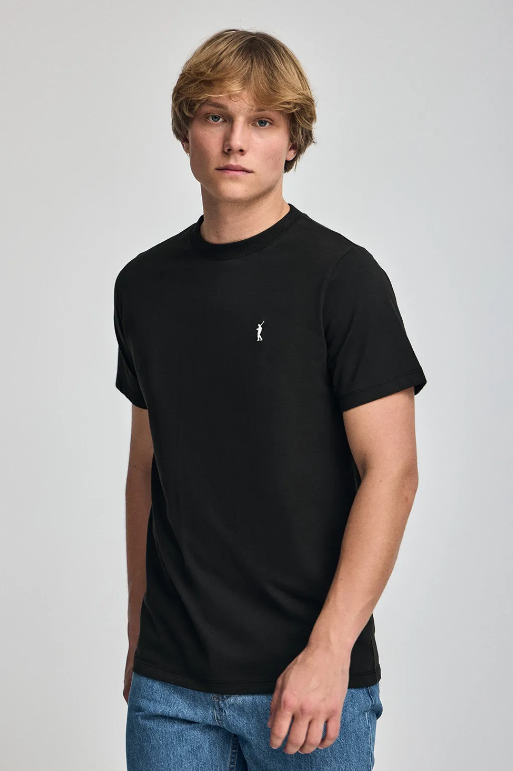 Polo Club T-Shirts|Packs*Lot de trois T-shirts à manches courtes en noir, bleu denim et blanc avec logo Rigby Go Multicolore