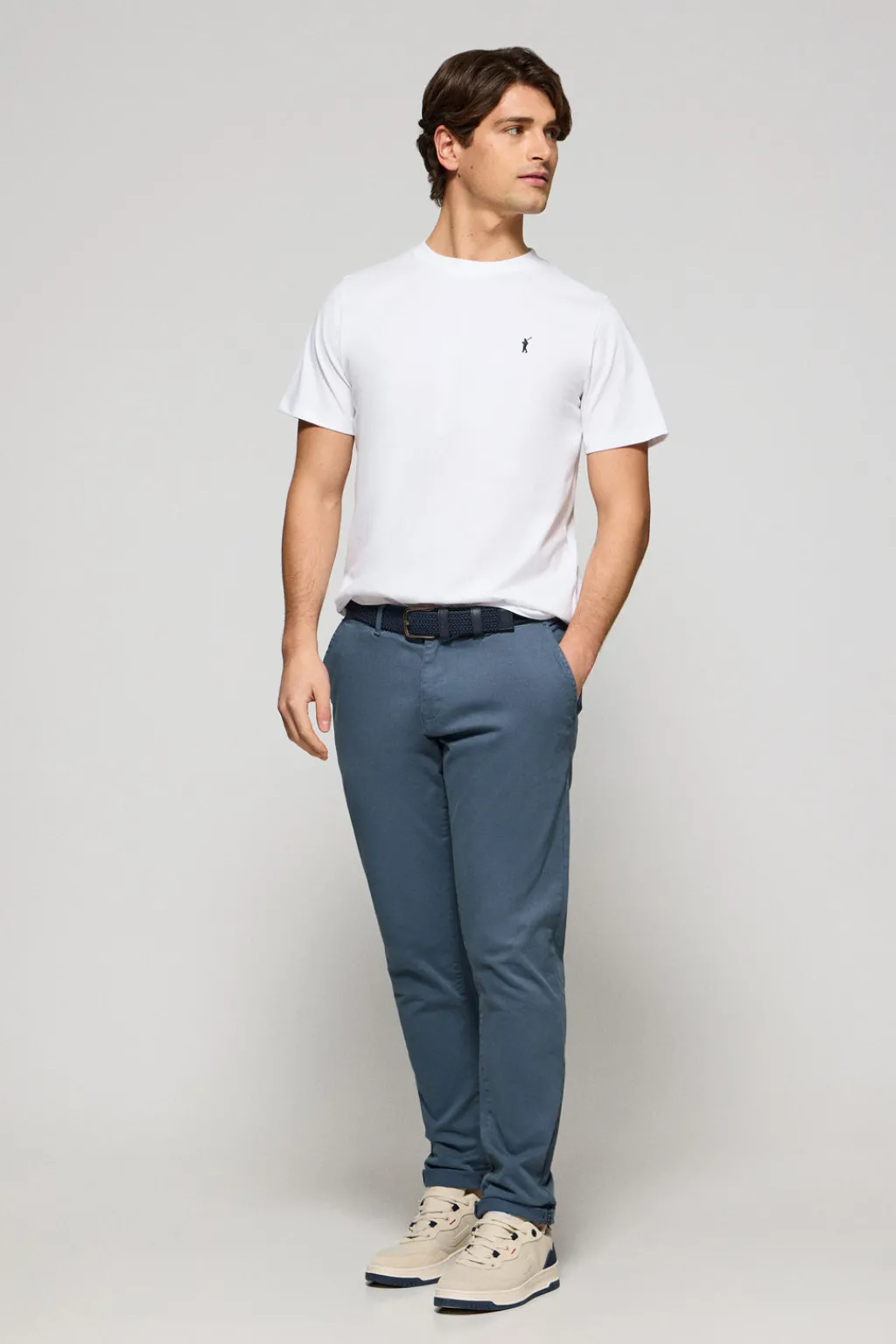 Polo Club Packs|T-Shirts*Lot de trois T-shirts à manches courtes en bleu marine, blanc et gris chiné avec logo Rigby Go Multicolore