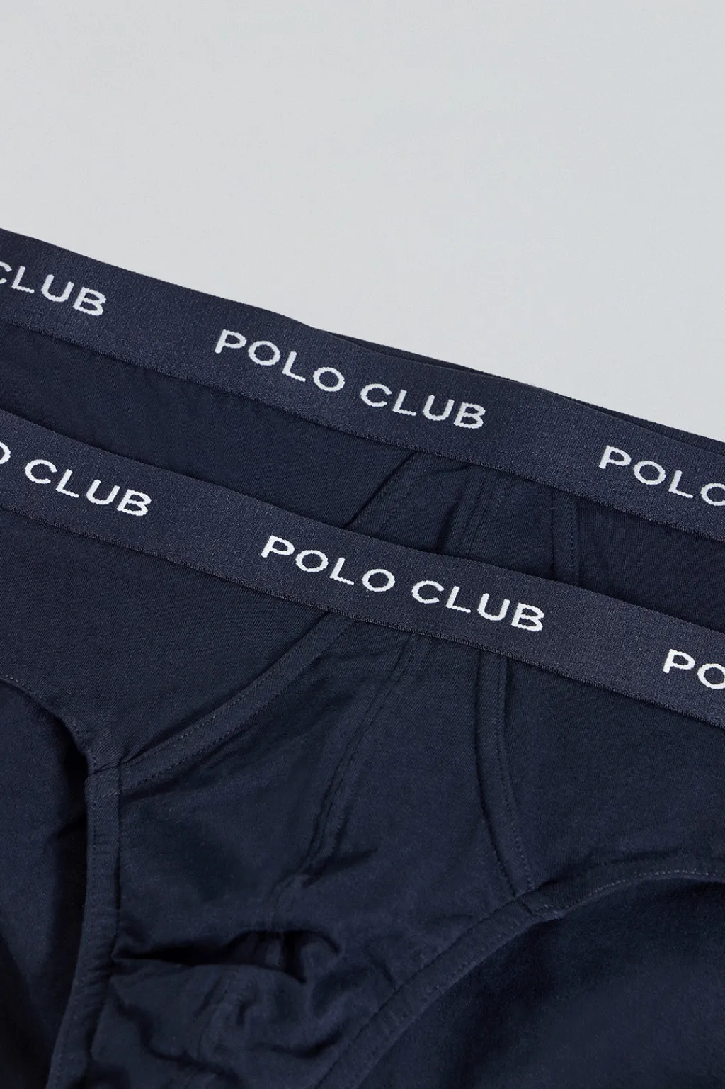 Polo Club Packs*Lots de deux slips avec détail Bleu Marine