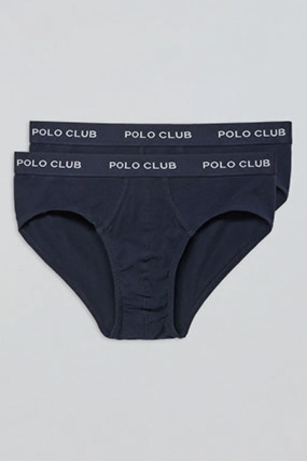Polo Club Packs*Lots de deux slips avec détail Bleu Marine