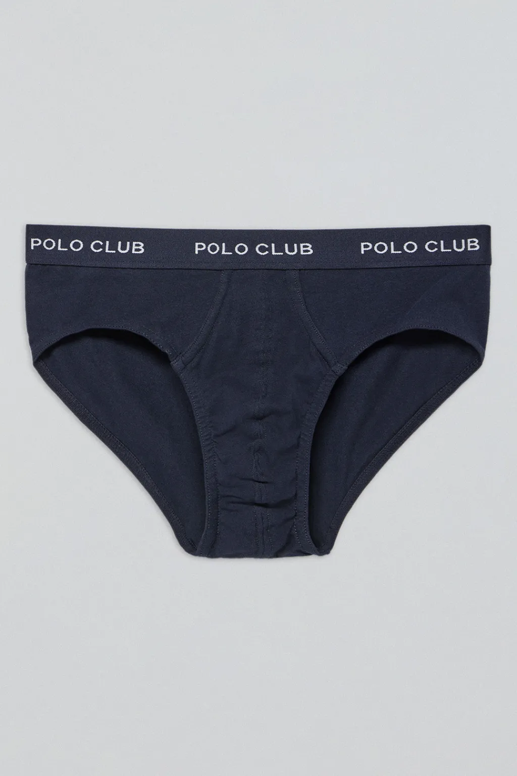 Polo Club Packs*Lots de trois slips noir, gris et bleu marine avec détail Multicolore