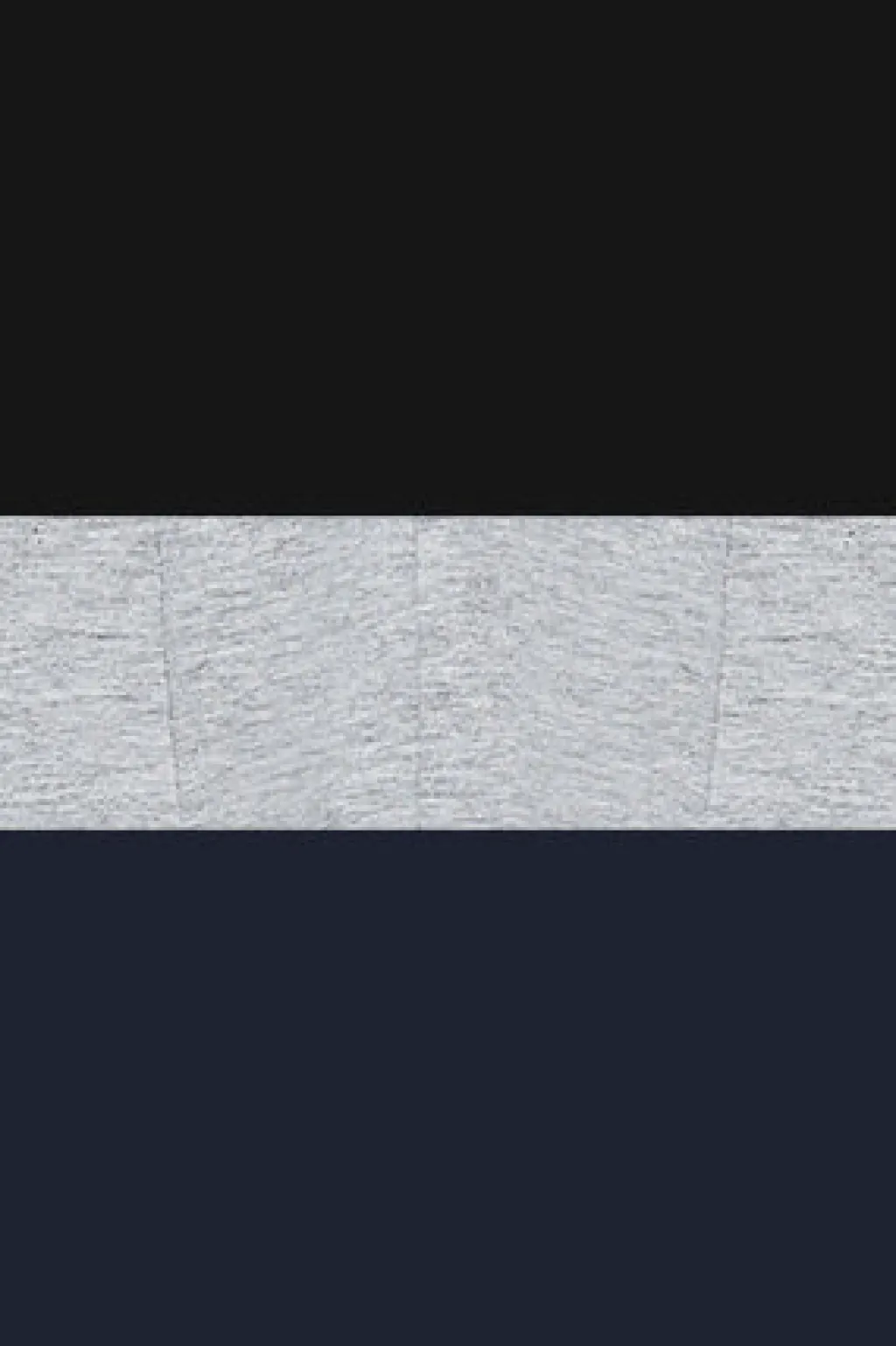 Polo Club Packs*Lots de trois slips noir, gris et bleu marine avec détail Multicolore