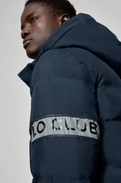 Polo Club Vestes*Manteau Courchevel avec capuche amovible et détails Bleu Marine