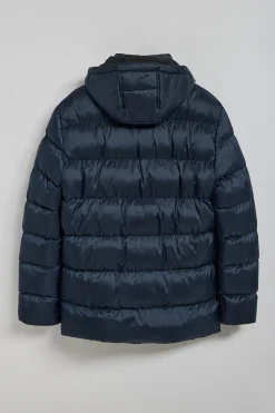 Polo Club Vestes*Manteau Greenwich avec poches et capuche fixe avec détails Bleu Marine