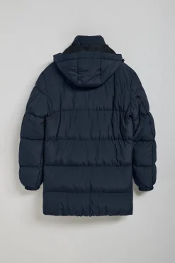 Polo Club Vestes*Manteau Staten à capuche amovible et détails Bleu Marine
