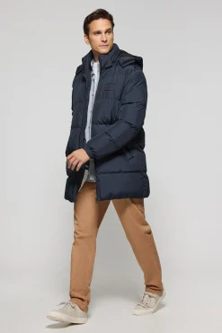 Polo Club Vestes*Manteau Staten à capuche amovible et détails Bleu Marine