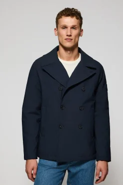 Polo Club Vestes*Manteau caban Manhattan avec détails Bleu Marine