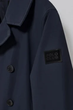 Polo Club Vestes*Manteau caban Manhattan avec détails Bleu Marine