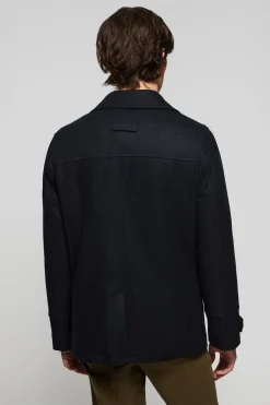 Polo Club Vestes*Manteau caban Calum avec détails Bleu Marine