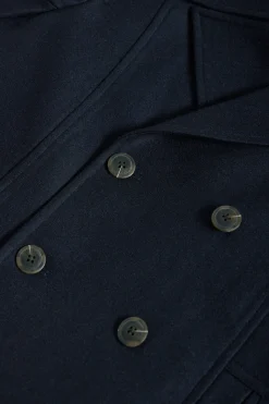 Polo Club Vestes*Manteau caban Calum avec détails Bleu Marine