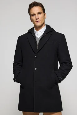 Polo Club Vestes*Manteau Claude avec détails Noir