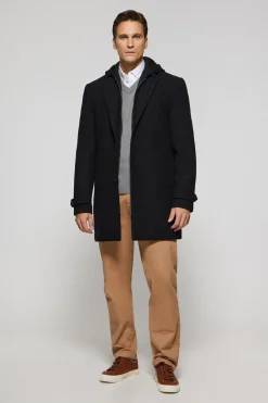 Polo Club Vestes*Manteau Claude avec détails Noir