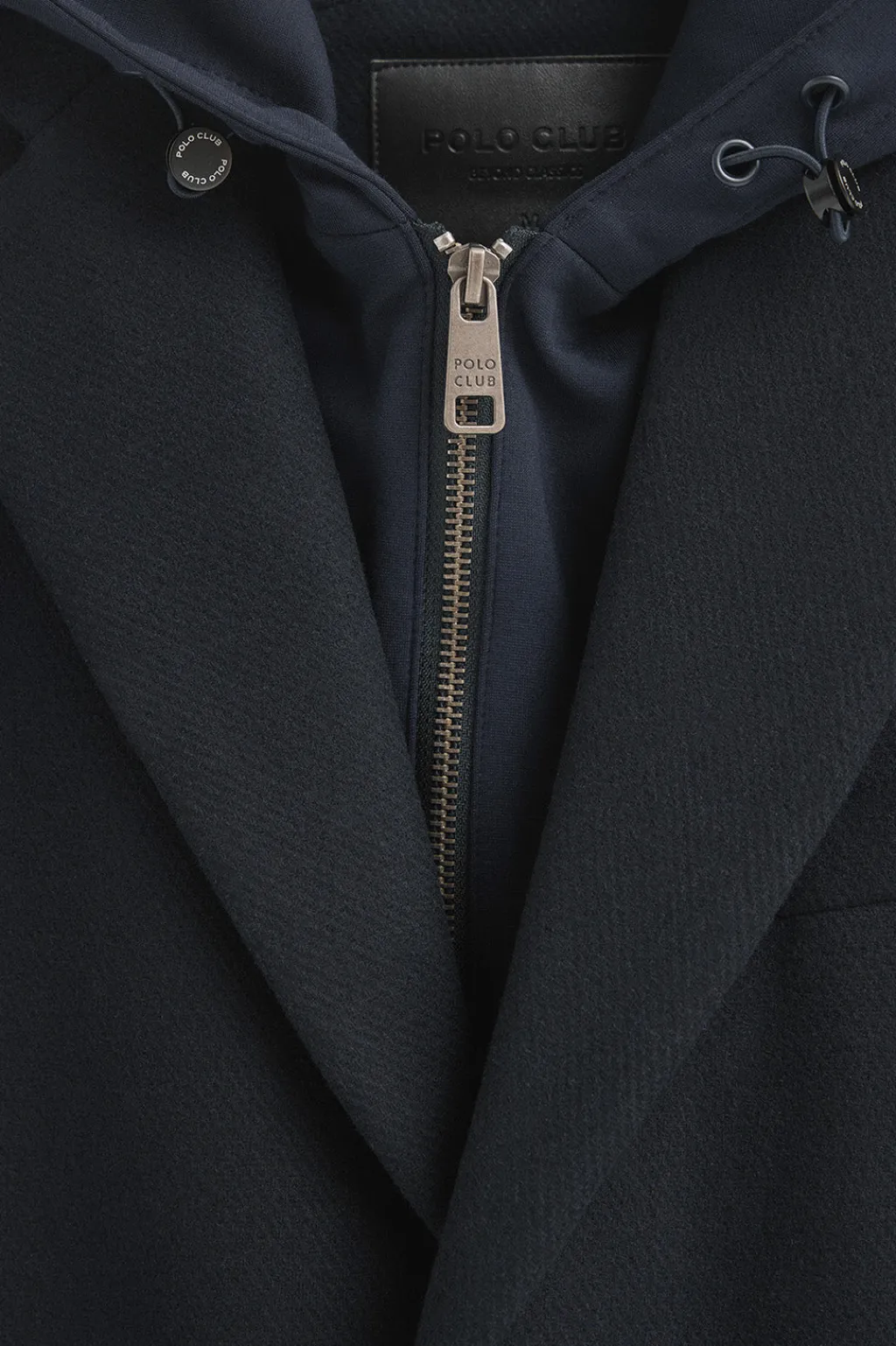 Polo Club Vestes*Manteau Clement avec logo Bleu Marine
