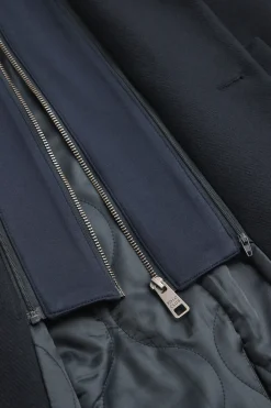 Polo Club Vestes*Manteau Clement avec logo Bleu Marine