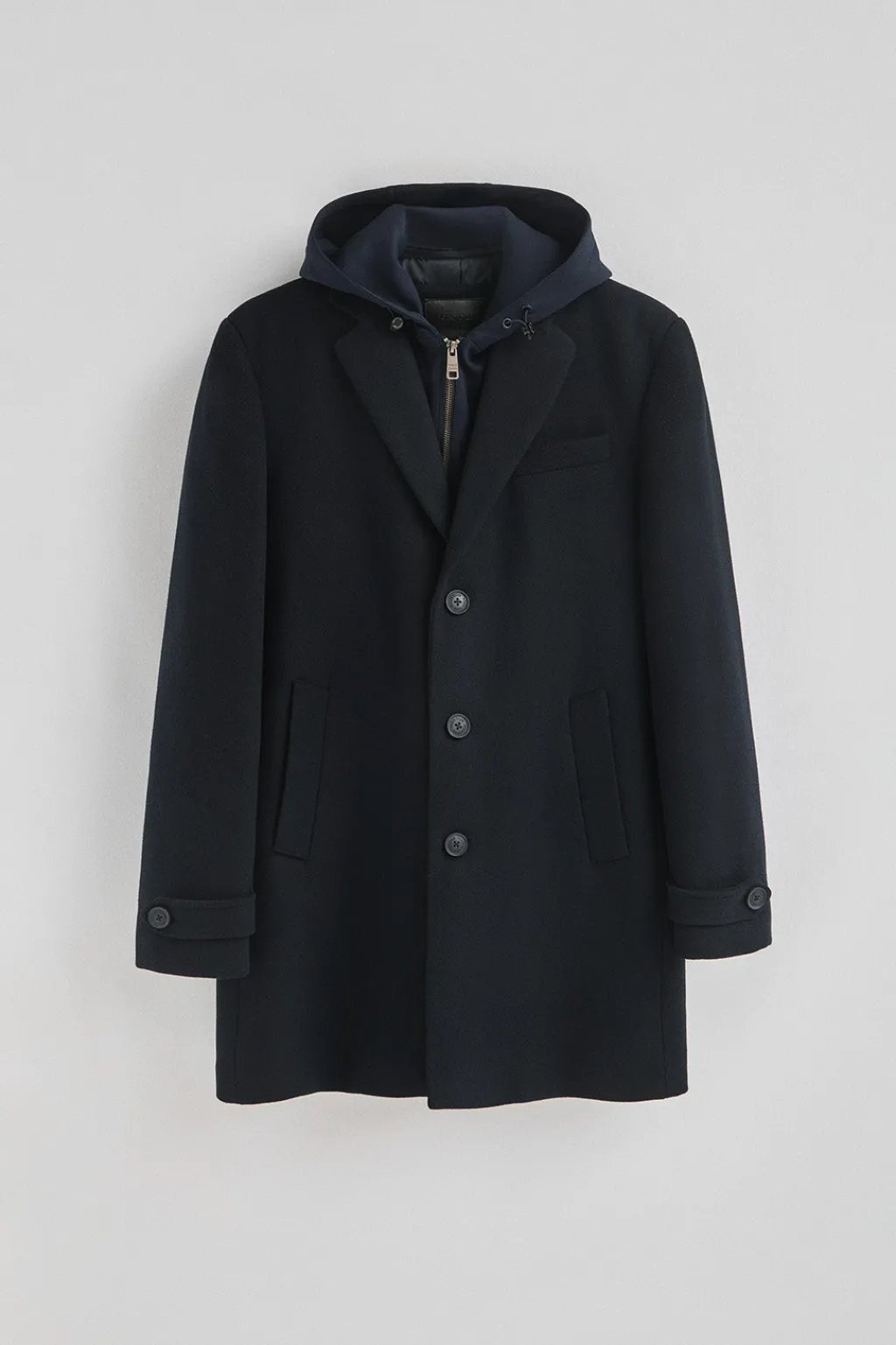 Polo Club Vestes*Manteau Clement avec logo Bleu Marine