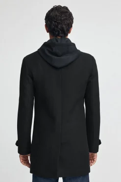 Polo Club Vestes*Manteau Clement avec logo Noir