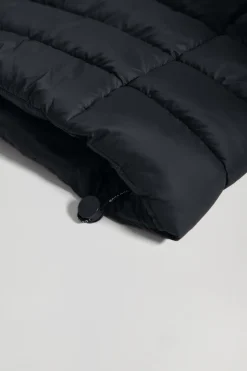 Polo Club Vestes*Manteau Corinne ultralight avec capuche et logo Noir