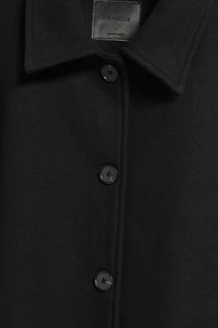 Polo Club Vestes*Manteau court Lita boutonné avec détails Noir