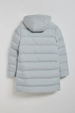 Polo Club Vestes*Manteau gris Courchevel avec capuche amovible et détails Gris clair