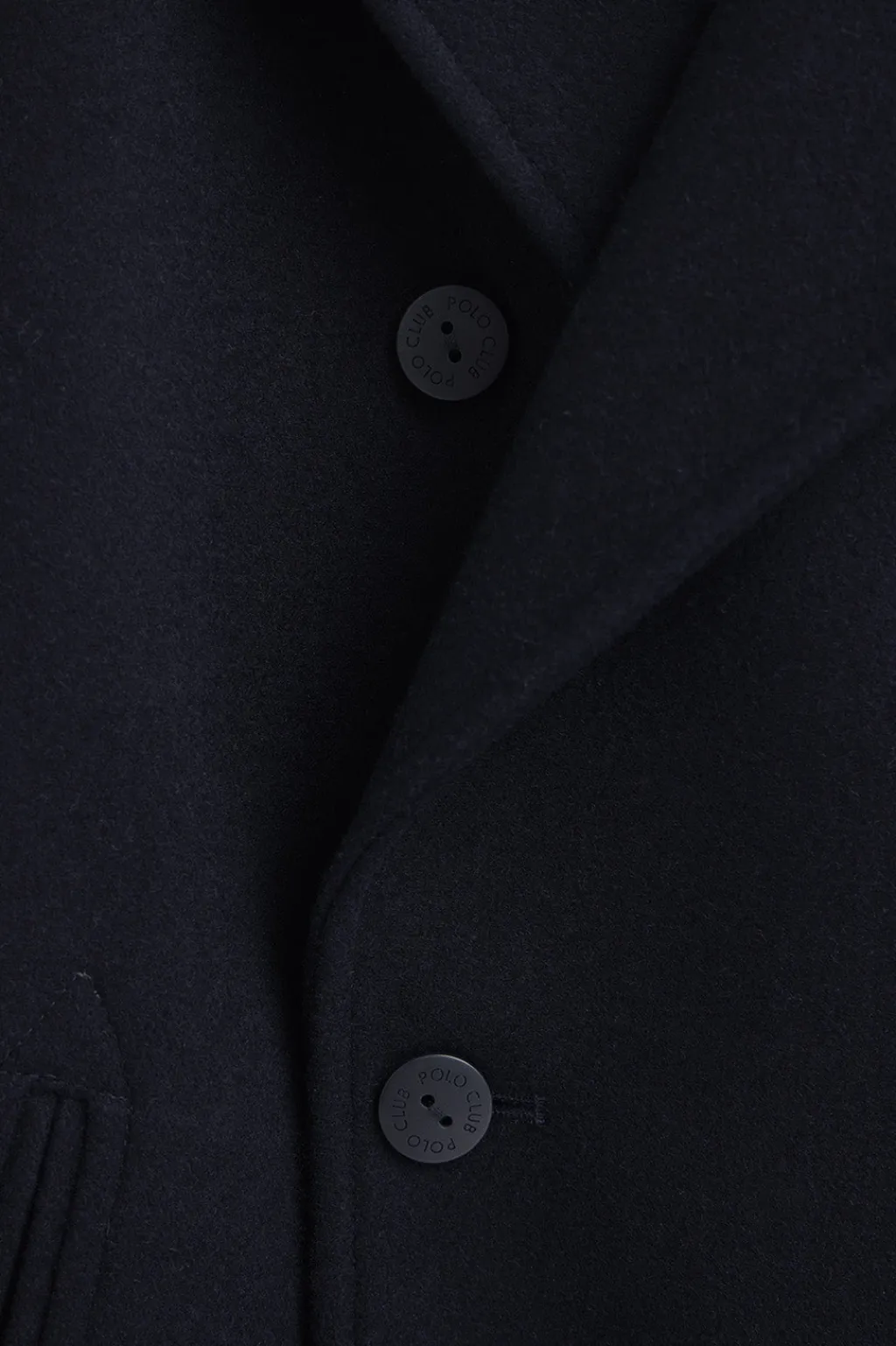 Polo Club Vestes*Manteau Hanken avec logo Bleu Marine