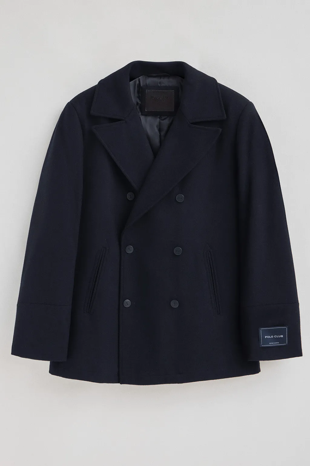 Polo Club Vestes*Manteau Hanken avec logo Bleu Marine