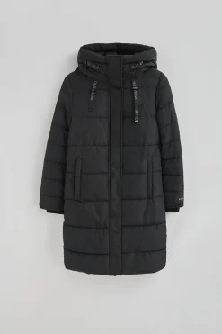 Polo Club Vestes*Manteau Iris Coat avec logo Noir