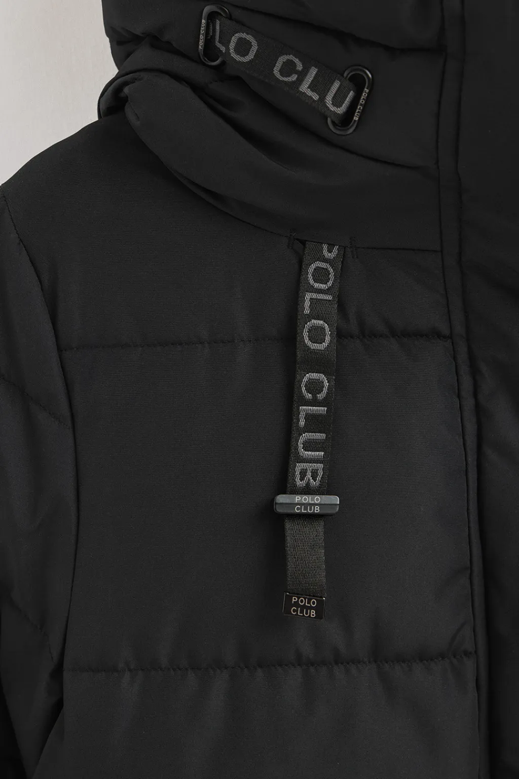 Polo Club Vestes*Manteau Iris Coat avec logo Noir