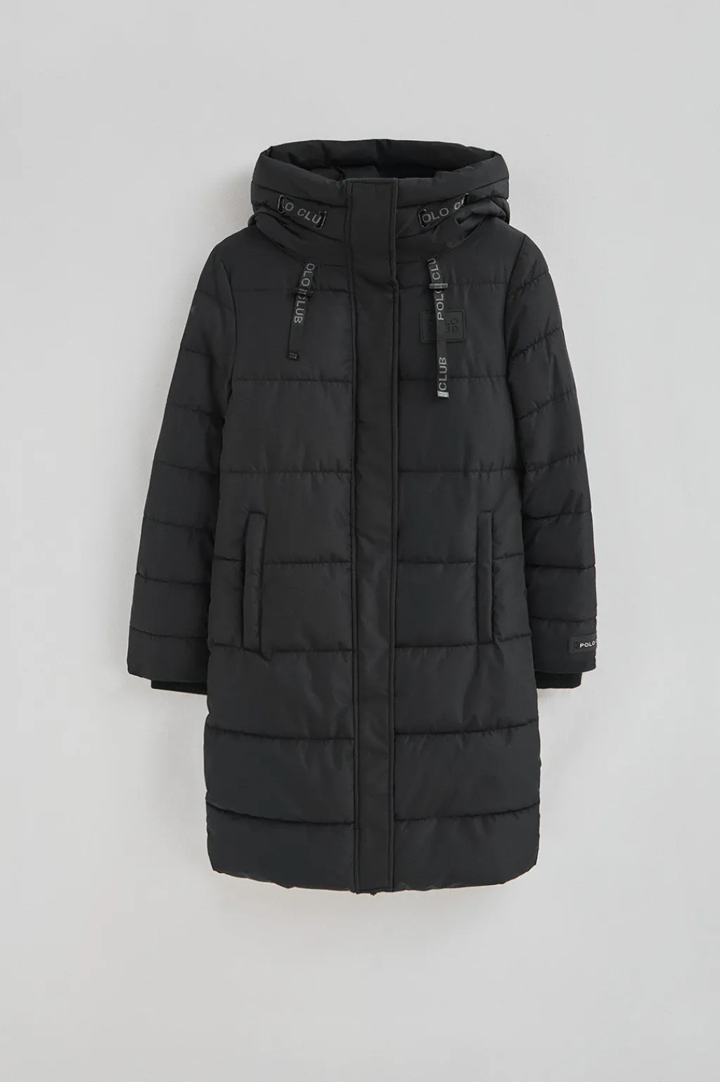 Polo Club Vestes*Manteau Iris Coat avec logo Noir