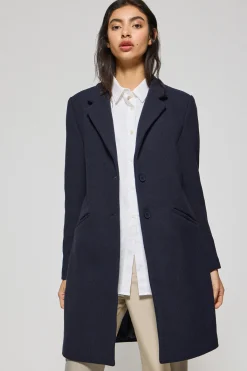 Polo Club Vestes*Manteau Kate boutonné avec écusson Bleu Marine