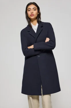 Polo Club Vestes*Manteau Kate boutonné avec écusson Bleu Marine