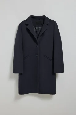 Polo Club Vestes*Manteau Kate boutonné avec écusson Bleu Marine