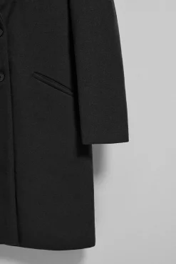 Polo Club Vestes*Manteau Kate boutonné avec écusson Noir