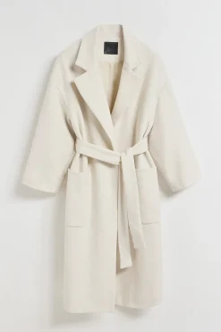 Polo Club Vestes*Manteau long Carrie en drap et détails Beige