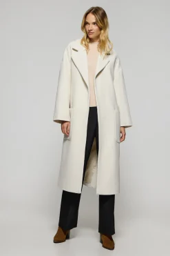 Polo Club Vestes*Manteau long Carrie en drap et détails Beige