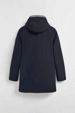 Polo Club Vestes*Manteau Mackey avec capuche fixe et détails Bleu Marine