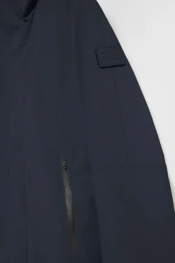 Polo Club Vestes*Manteau Mackey avec capuche fixe et détails Bleu Marine