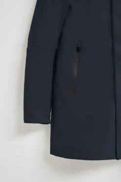 Polo Club Vestes*Manteau Mackey avec capuche fixe et détails Bleu Marine