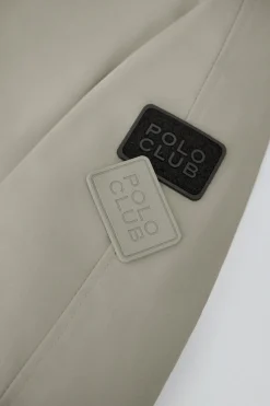 Polo Club Vestes*Manteau Mackey avec capuche fixe et détails Gris Pierre