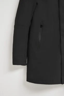 Polo Club Vestes*Manteau Mackey avec capuche fixe et détails Noir