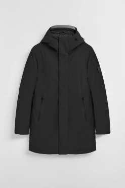 Polo Club Vestes*Manteau Mackey avec capuche fixe et détails Noir