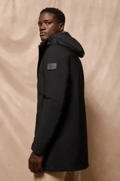 Polo Club Vestes*Manteau Mackey avec capuche fixe et détails Noir