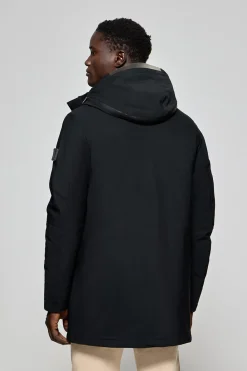 Polo Club Vestes*Manteau Mackey avec capuche fixe et détails Noir
