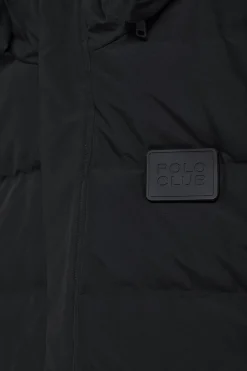 Polo Club Vestes*Manteau Courchevel à capuche amovible et détails Noir