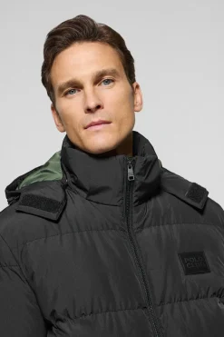 Polo Club Vestes*Manteau Staten à capuche amovible et détails Noir