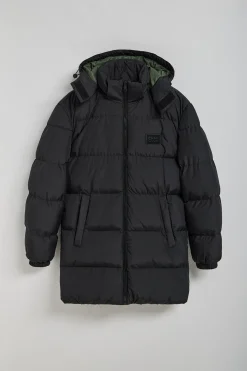 Polo Club Vestes*Manteau Staten à capuche amovible et détails Noir