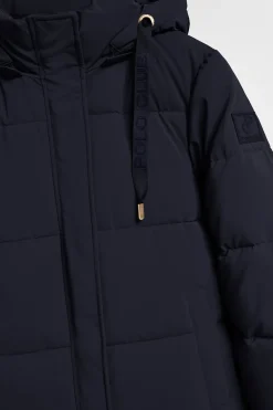 Polo Club Vestes*Manteau Roma couleur avec capuche amovible et détails Bleu Marine