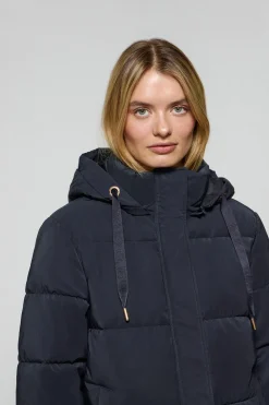 Polo Club Vestes*Manteau Roma couleur avec capuche amovible et détails Bleu Marine