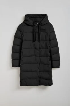 Polo Club Vestes*Manteau Siena à capuche fixe et détails Noir